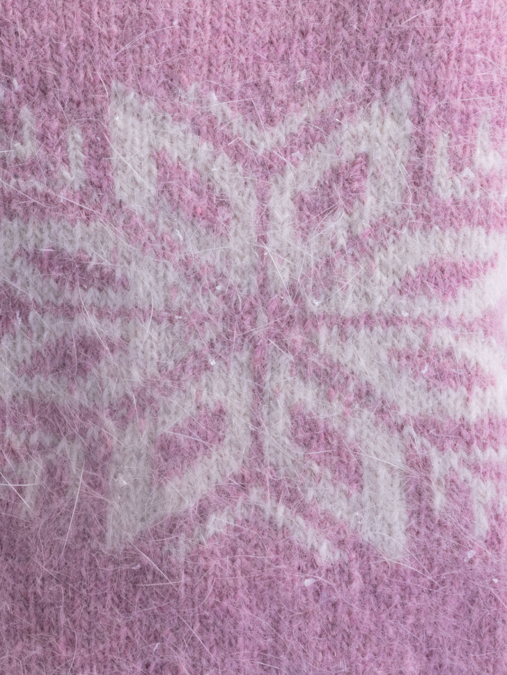 Варежки женские Корона 3046 розовые