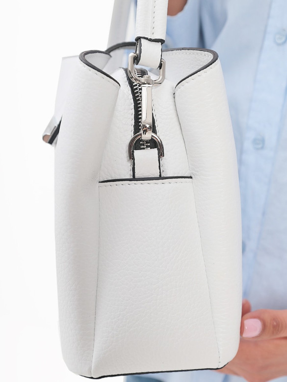 Сумка FIATO 2767 вителло белая Сумка FIATO 2767 вителло белая