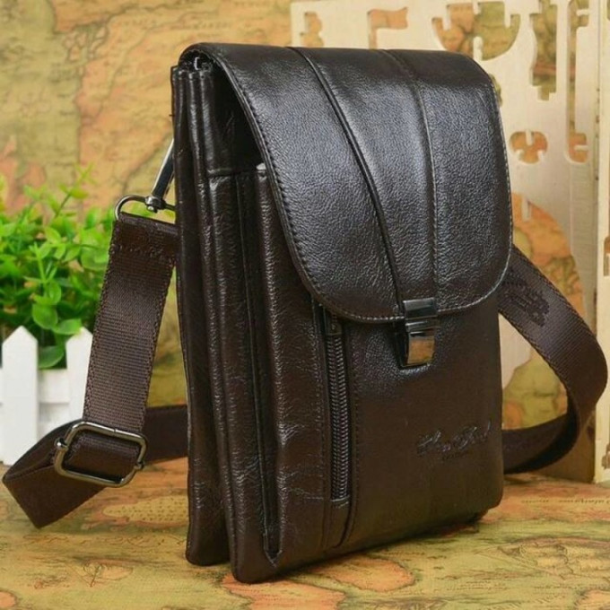 Сумка мужская Cheer Soul 2261 коричневая Сумка мужская Cheer Soul 2261 коричневая