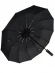 Зонт мужской Popular 2600-MN 12 спиц чёрный, полный автомат, ручка крюк пластик