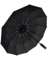 Зонт мужской Popular 2600-MN 12 спиц чёрный, полный автомат, ручка крюк пластик Зонт мужской Popular 2600-MN 12 спиц чёрный, полный автомат, ручка крюк пластик