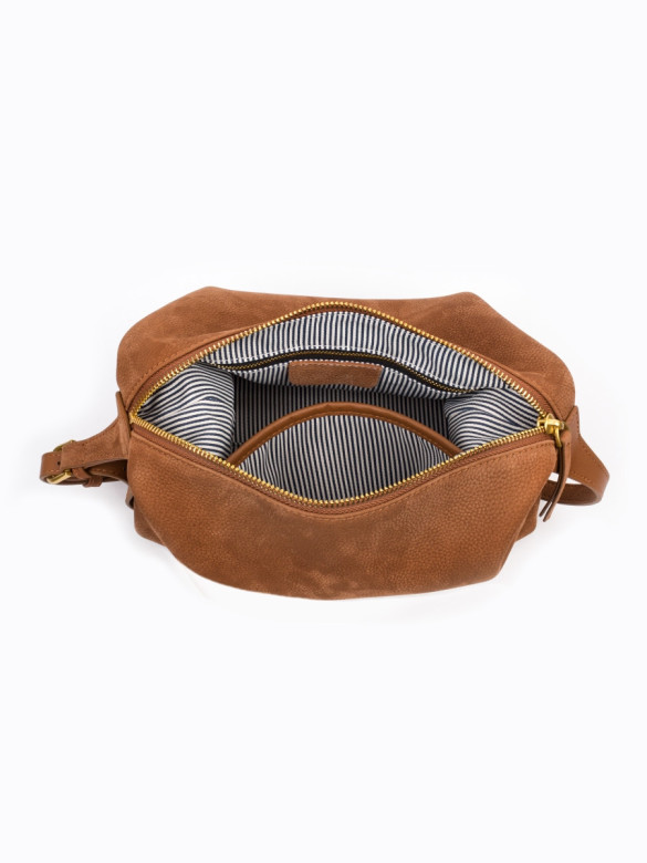 Сумка Lamagio 2817 нубук рыжий Сумка Lamagio 2817 нубук рыжий