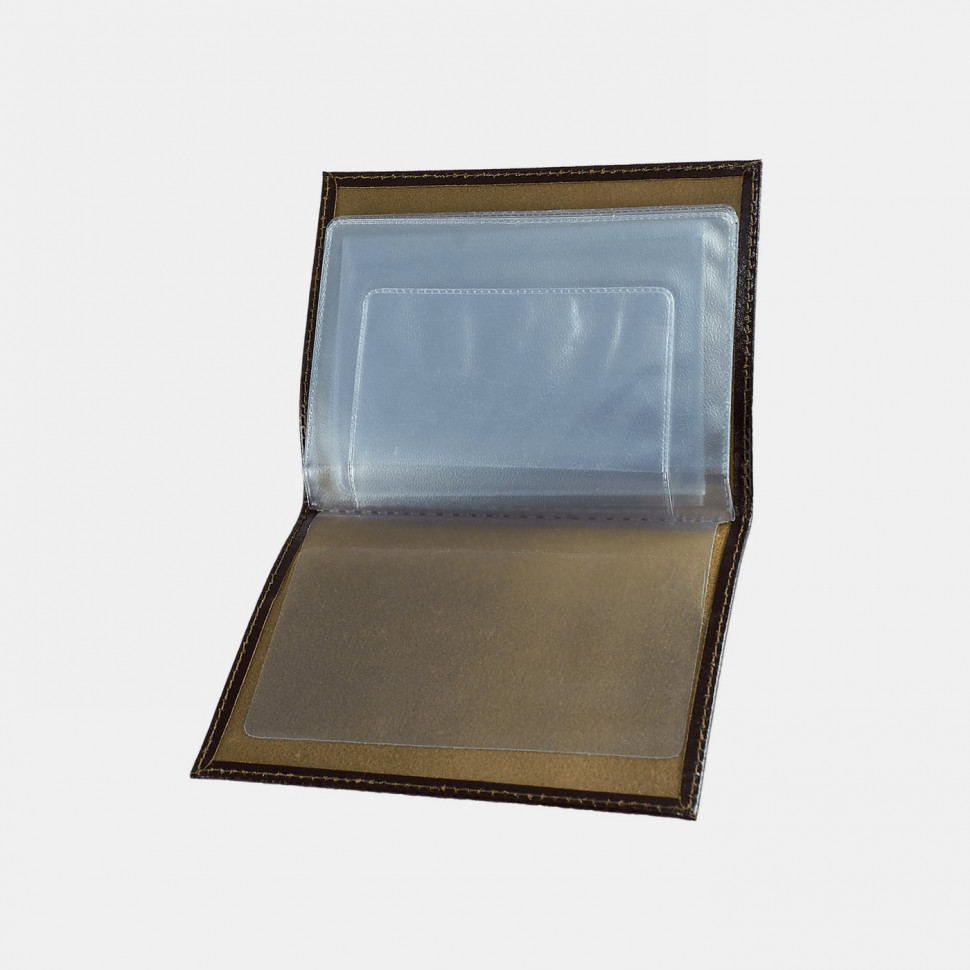 Бумажник водителя Bovio ОВД-202-1120 коричневая