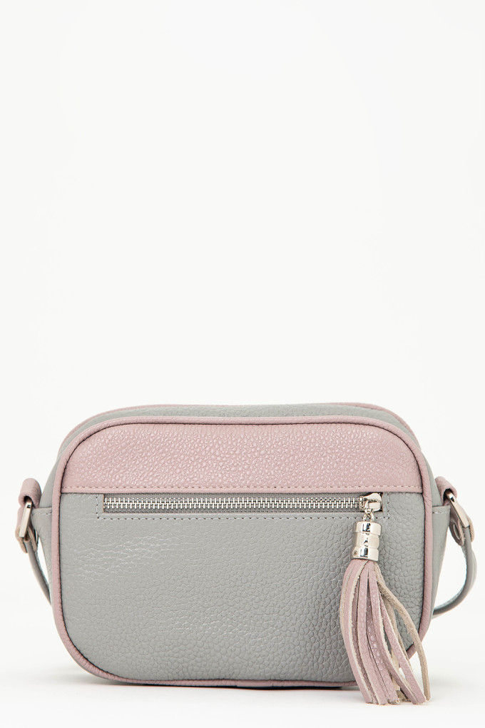 Сумка Protege Ц-340/2 серый+розовый флотер