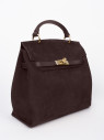 Сумка Curanni 9402 замша коричневая Сумка Curanni 9402 замша коричневая