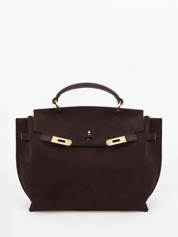 Сумка Curanni 9402 замша коричневая Сумка Curanni 9402 замша коричневая