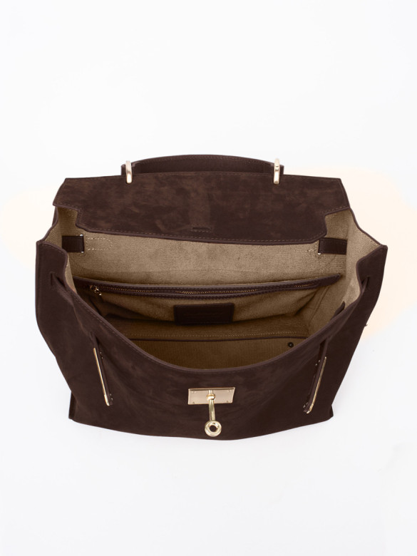 Сумка Curanni 9402 замша коричневая Сумка Curanni 9402 замша коричневая