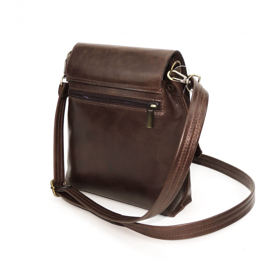 Женская кожаная сумка Natalia Kalinovskaya С86п-682 бордо