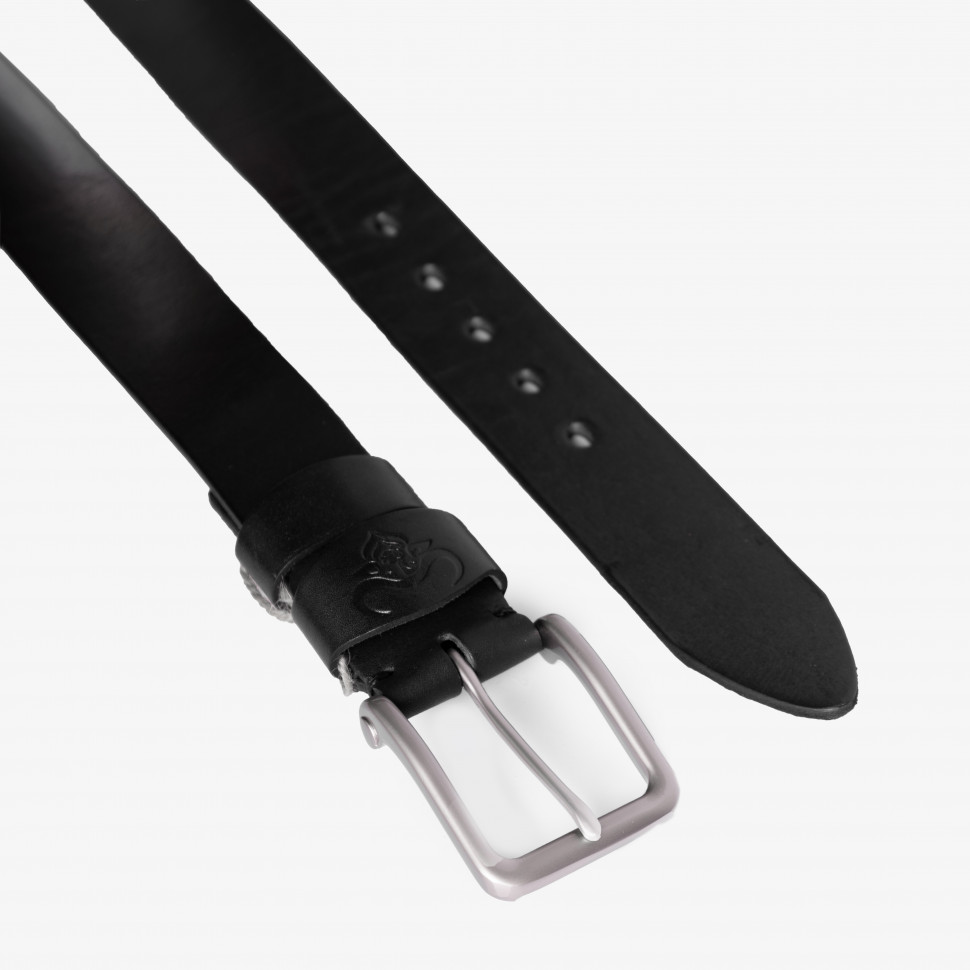 Ремень Remart, 40 буйвол черный