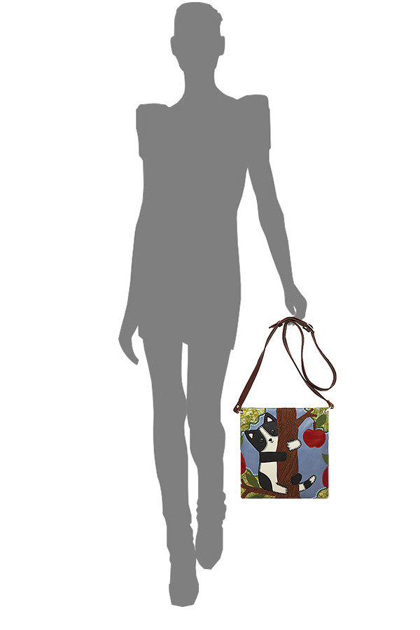 Сумка женская Protege, ДС-144-19 Кот №17 мокко