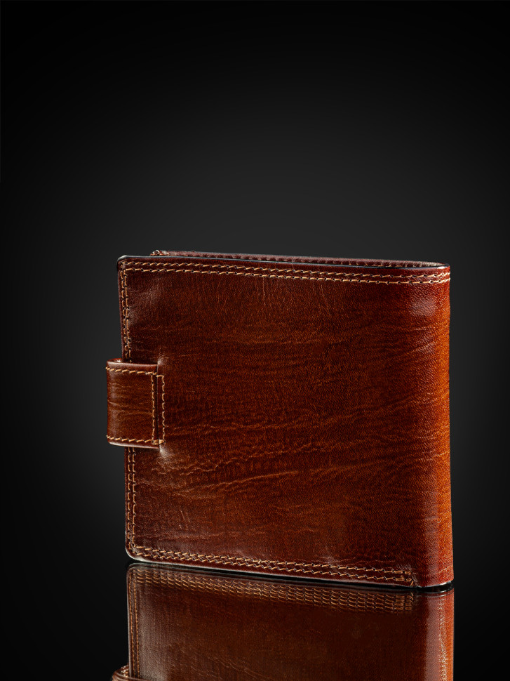 Портмоне мужское Cosset F14-327-516D коричневое