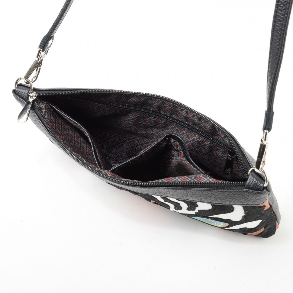 Сумка женская Protege, ДС-251-07, "Кот №5" чёрная