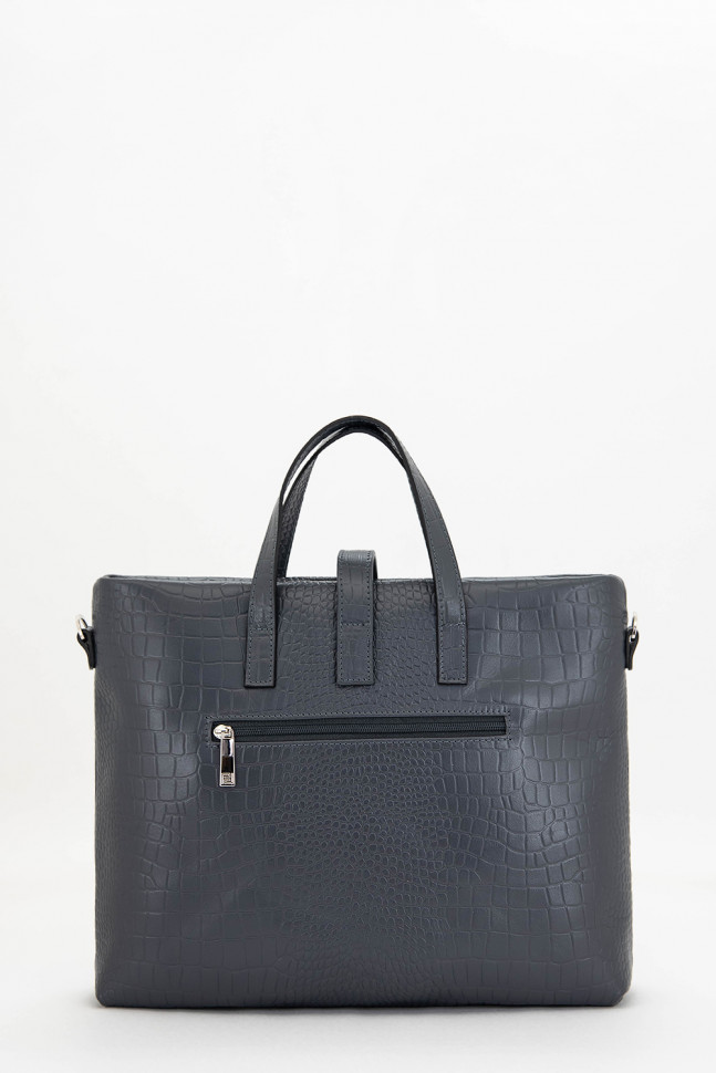Сумка женская Protege, Ц-223 серая рептилия №12