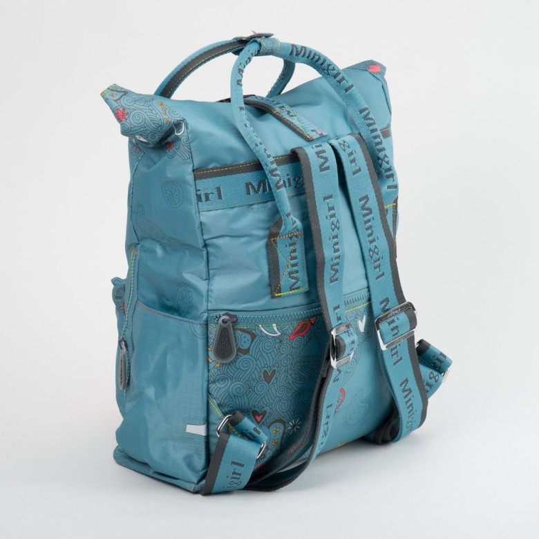 Сумка-рюкзак Minigirl 20175 слон тёмно-синяя