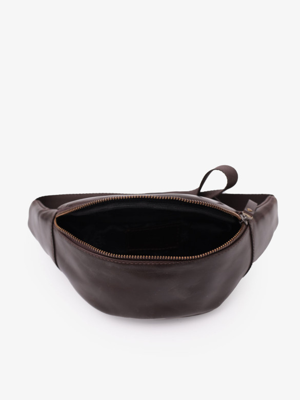 Сумка на пояс/плечо zн ALEXX ALG0119 коричневый пулап