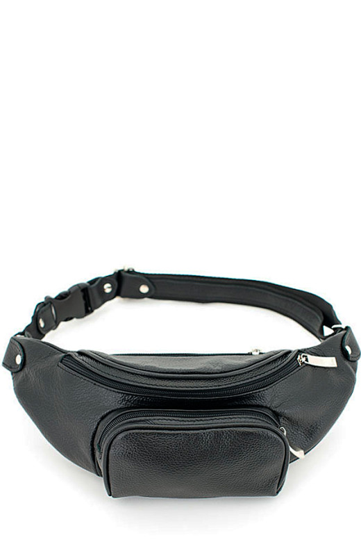 Сумка на пояс мужская Protege, Ц-259 - чёрный флотер Сумка на пояс мужская Protege, Ц-259 - чёрный флотер