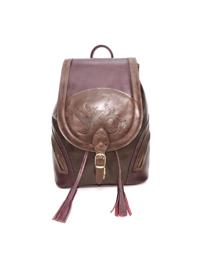 Рюкзак Kalinovskaya Р-50.682-1 бордо/шоколад Рюкзак Kalinovskaya Р-50.682-1 бордо/шоколад