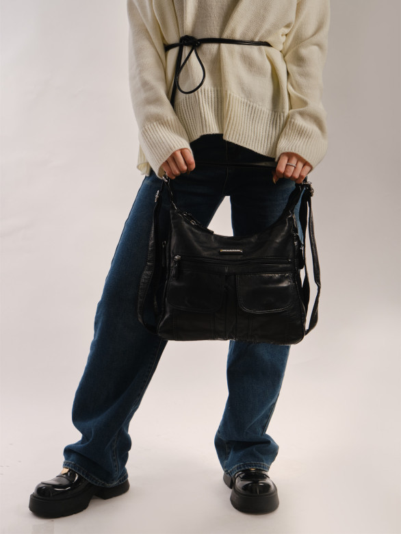 Сумка-рюкзак Runyi 100012 black Сумка-рюкзак Runyi 100012 black