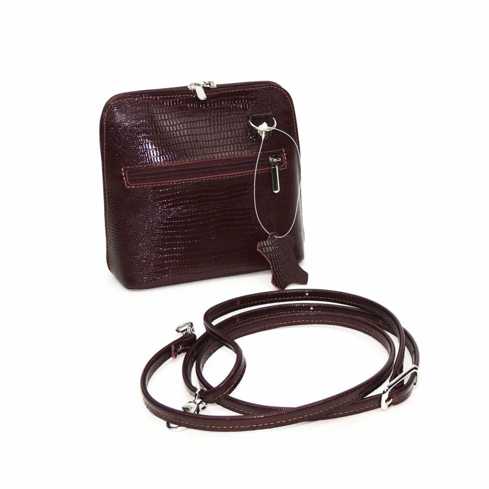 Женская кожаная сумка Natalia Kalinovskaya С83р коричневая