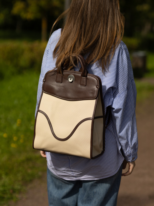 Рюкзак городской Baggins 58223 apricot (9039-8136D)