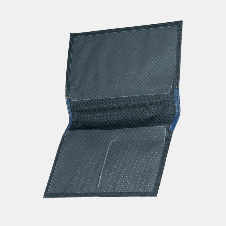 Обложка для паспорта Bossi ОП-103-1510/1540 чёрно-синяя