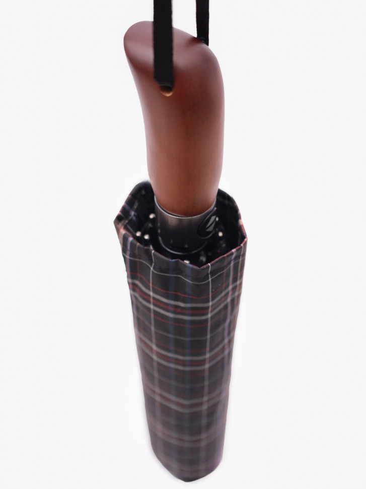 Зонт автомат семейный Sponsa 3514 SCYW, ручка дерево, 9 спиц