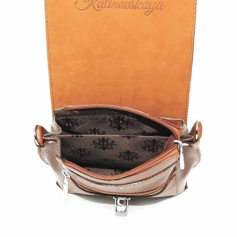 Сумка женская Natalia Kalinovskaya 76п.621 "Капри" Птица рыжая