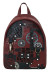 Рюкзак женский Protege, ДС-362-170 "Техно" бордо флотер