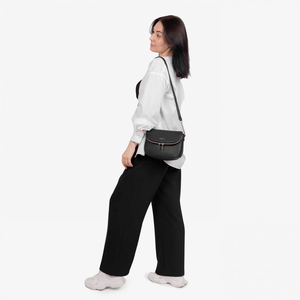 Сумка женская David Jones 6747-1F black Сумка женская David Jones 6747-1F black