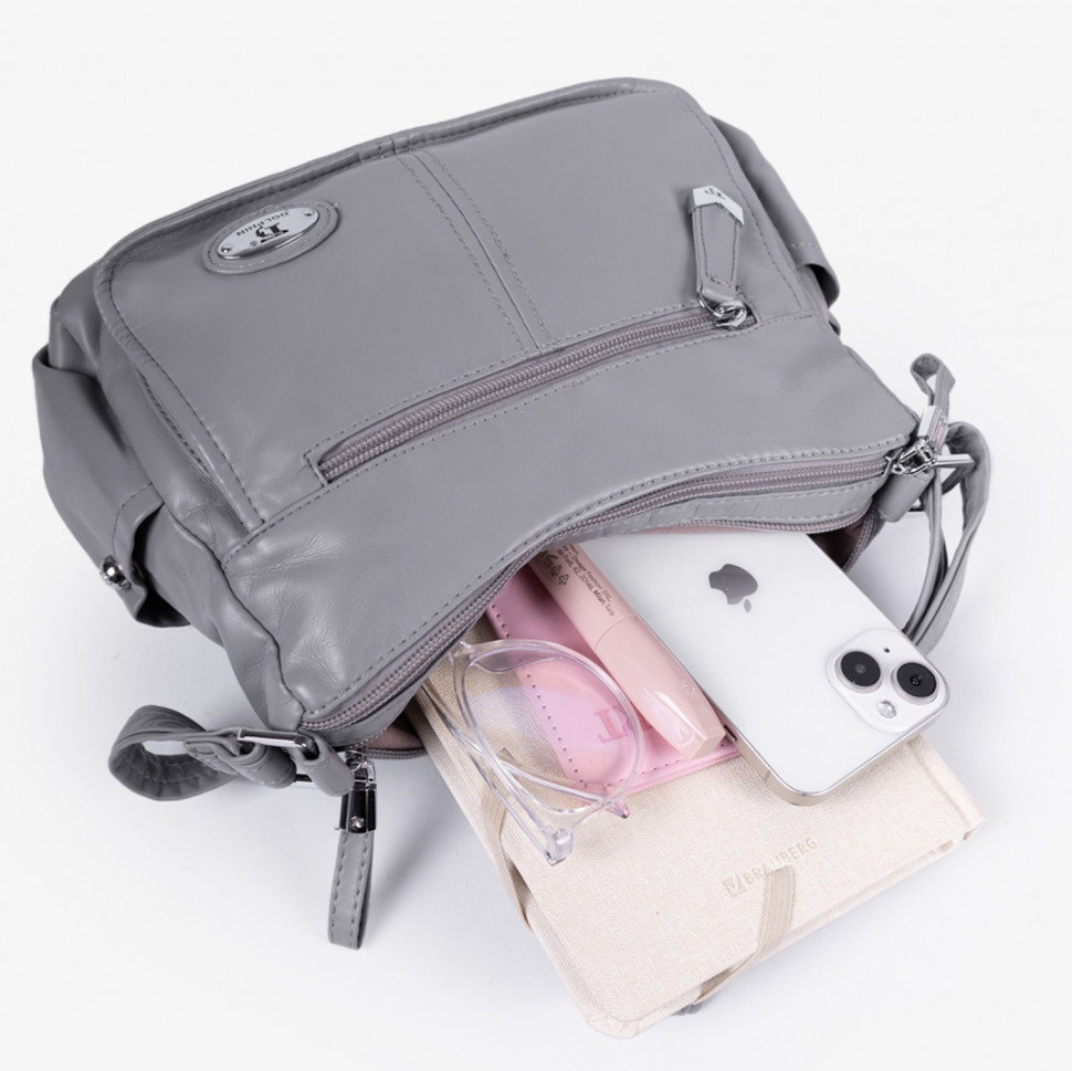 Сумка Dolphin (Л) 1692 серая