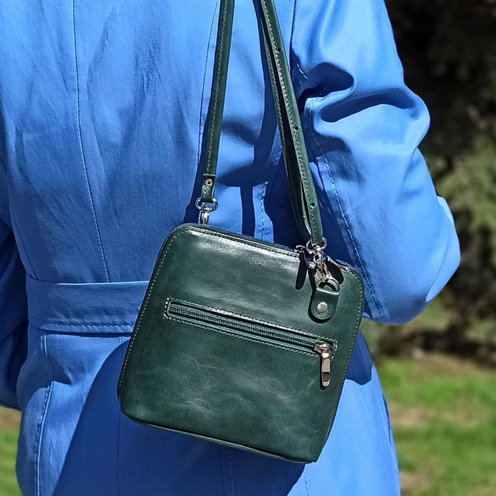 Сумка женская Natalia Kalinovskaya, «Тинна» зеленая