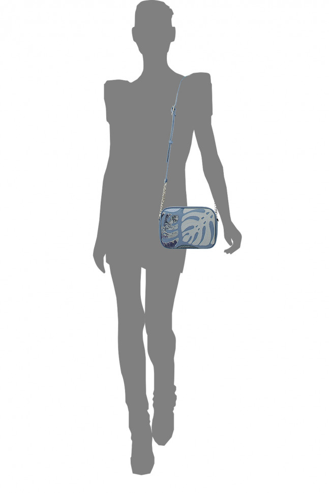 Сумка женская Protege, ДС-340-257 "Принт №3" дождь