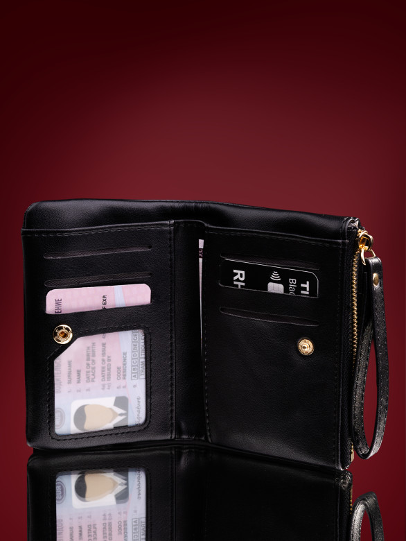 Портмоне женское David Jones P158 black Портмоне женское David Jones P158 black