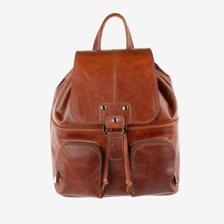 Кожаный рюкзак RHino 16-04 коричневый винтаж Кожаный рюкзак RHino 16-04 коричневый винтаж