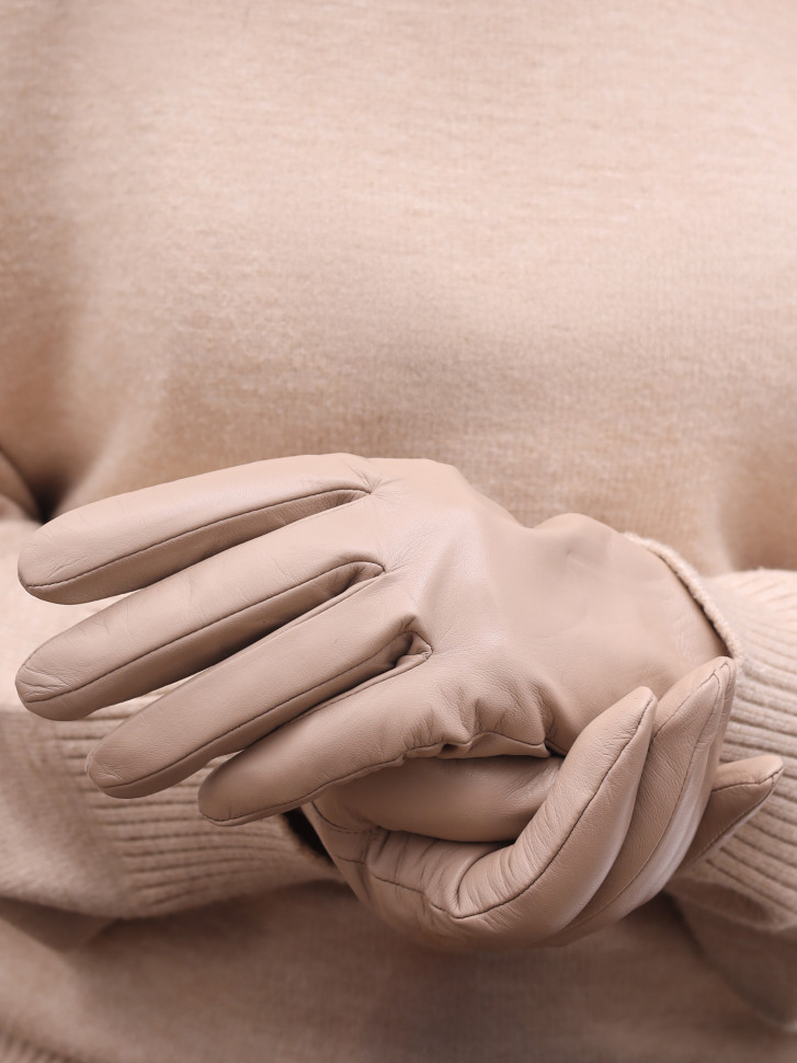 Перчатки женские GsG (3.2) 20026 светло-бежевые