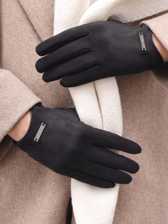 Перчатки (4.6)6026-1 черные Перчатки (4.6)6026-1 черные