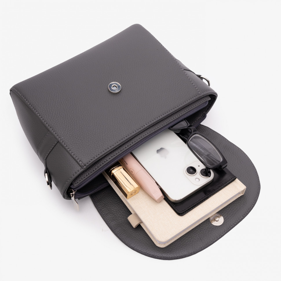 Сумка женская Bagsweel 5003 серый флотер