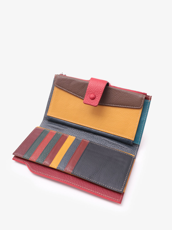 Кошелёк женский Cossroll 14-1712A-1 мульти red Кошелёк женский Cossroll 14-1712A-1 мульти red