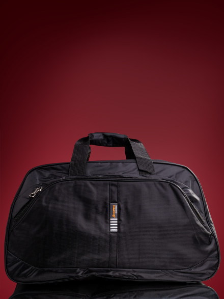 Большая мужская дорожно-спортивная сумка Jilip 3015 чёрная