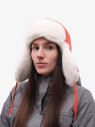 Ушанка Warm Goddess 2705 оранжевая Ушанка Warm Goddess 2705 оранжевая