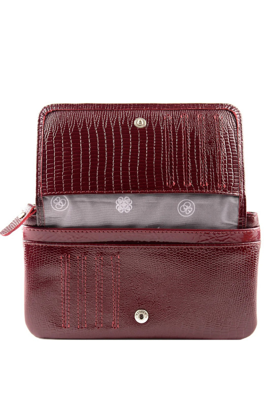 Кошелёк женский 60675 ИНКАНТО CHERRY варан