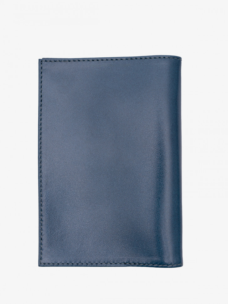 Обложка для паспорта ОП-104ft-1100/101 синий