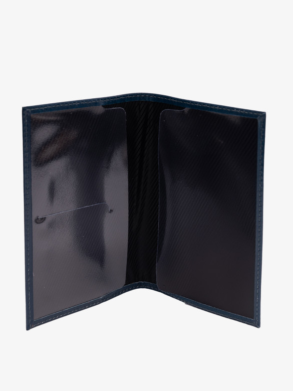 Обложка для паспорта ОП-104ft-1100/101 синий