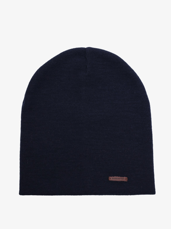 Шапка мужская MARHATTER 12073 темно-синяя (57-59)