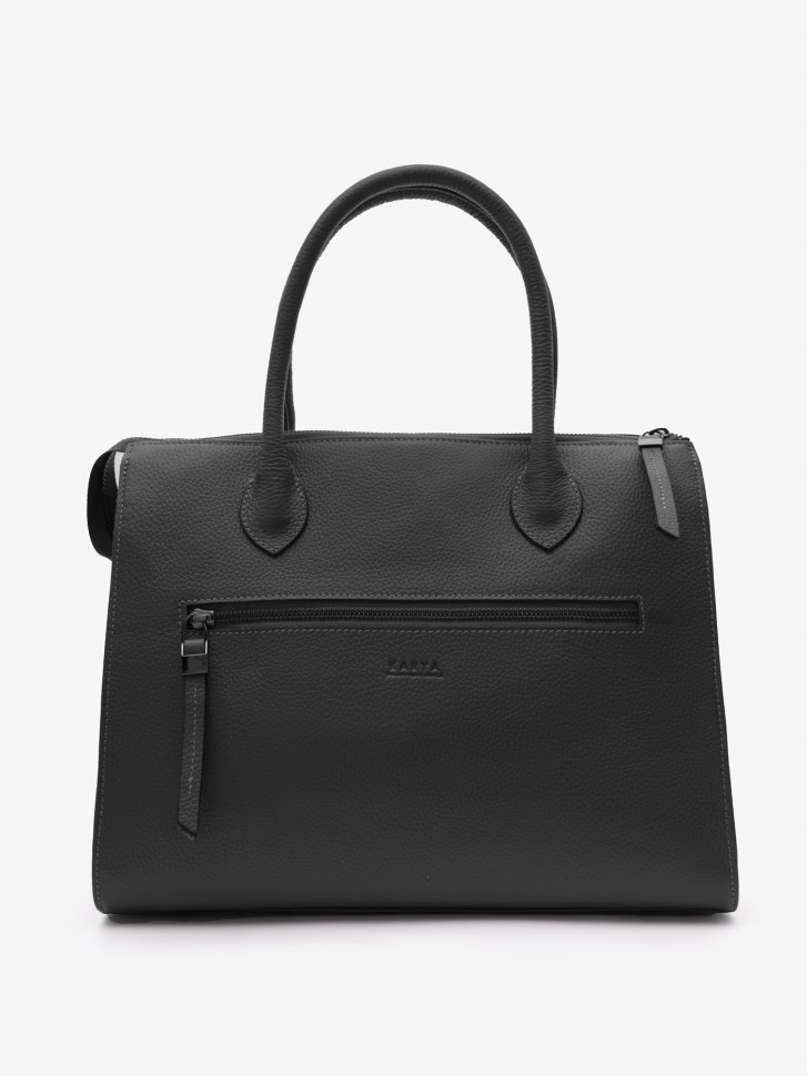 Сумка женская Karya 2441 тёмно-серая