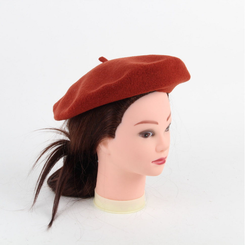 Берет женский Stigler, терракот