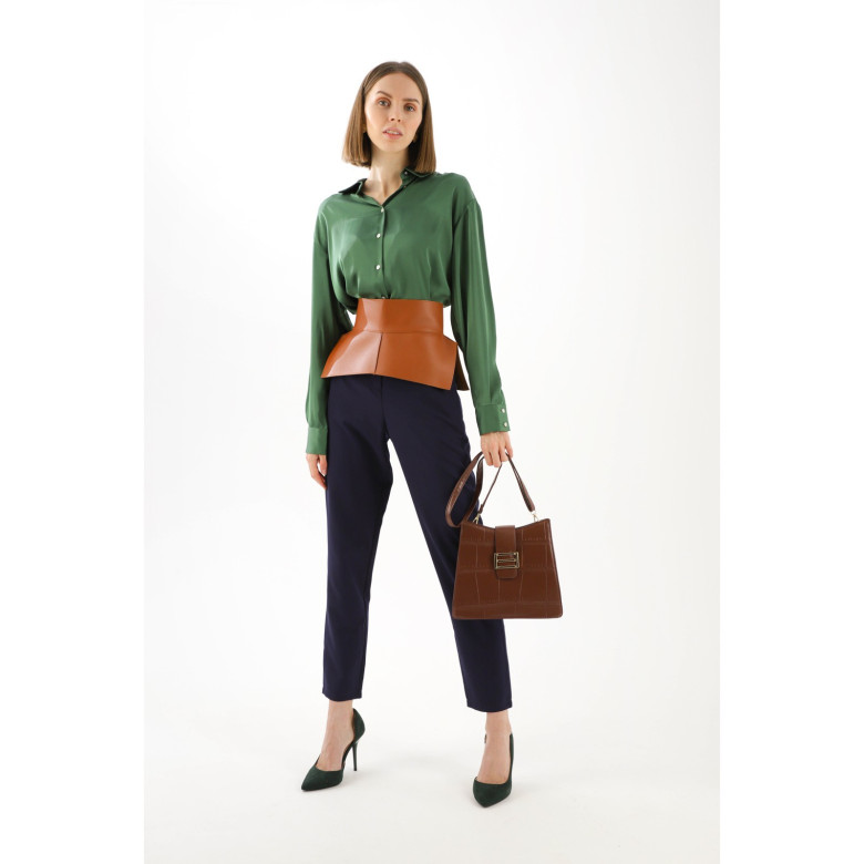 Сумка женская, 7435582 коричневая