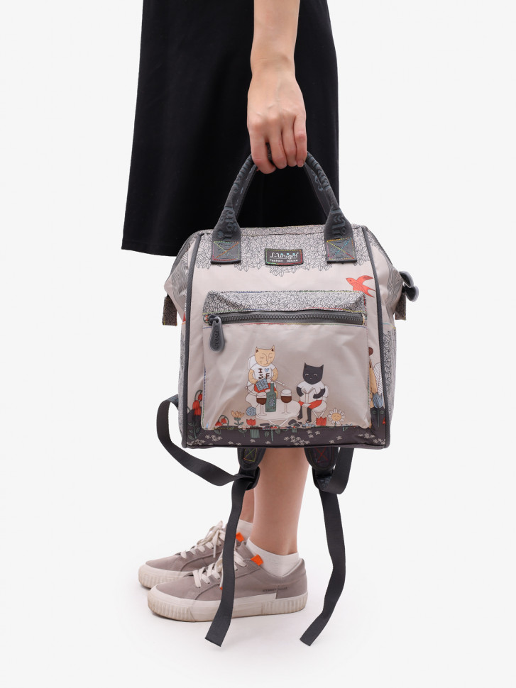 Сумка-рюкзак Minigirl 20186 коты