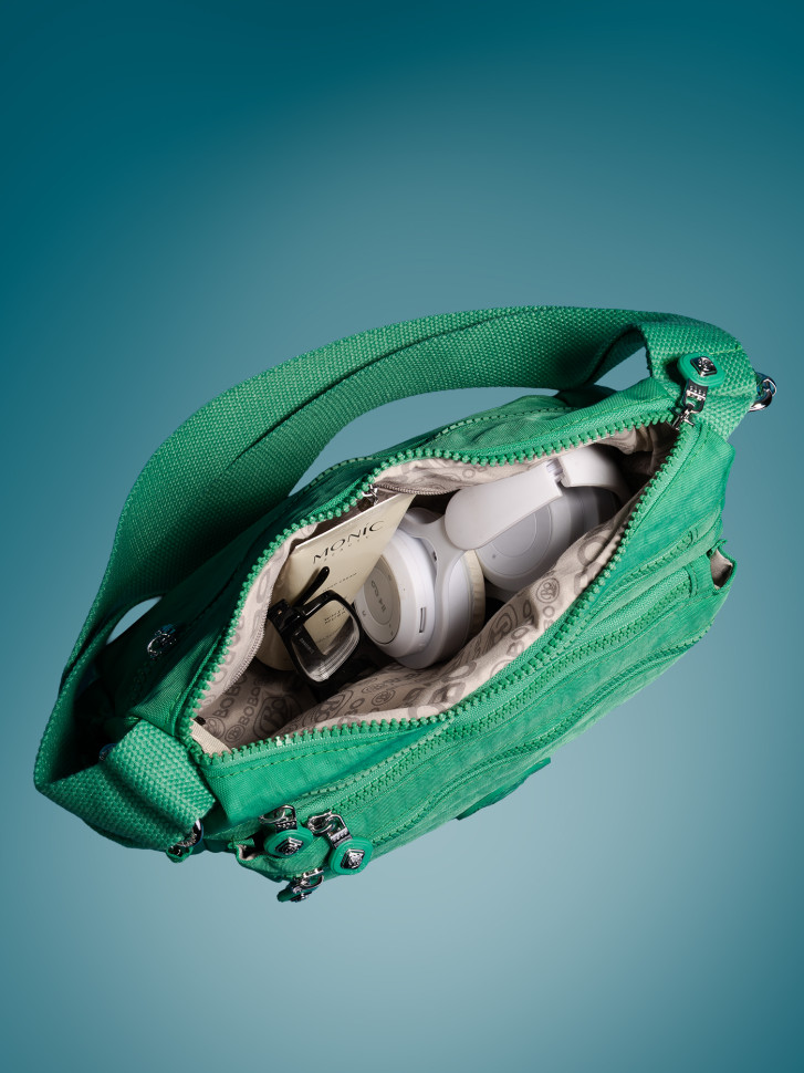 Сумка женская Bobo 1511-2 ярко-зелёная