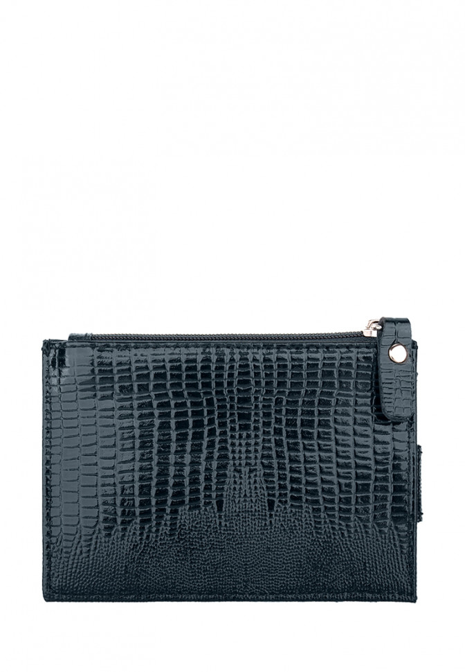 Кредитница КРИС GREEN кожа варан зеленый, 77723